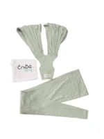 Địu Vải Em Bé Sling size flex plus màu xanh ( còn túi đựng)