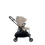 Xe đẩy Cybex Melio carbon 3 màu beige (tặng kèm đệm lót nằm xe đẩy Kate mesh thoáng mát)