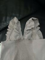 Đồ bơi H&M viền bèo nhún màu tím nhạt( size: 6/9m) tặng kèm váy hoa (size 0/3m) - Ảnh 10