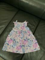 Váy xoè nơ Carter's hoạ tiết hoa kèm quần màu tím (size:12m) - Ảnh 8