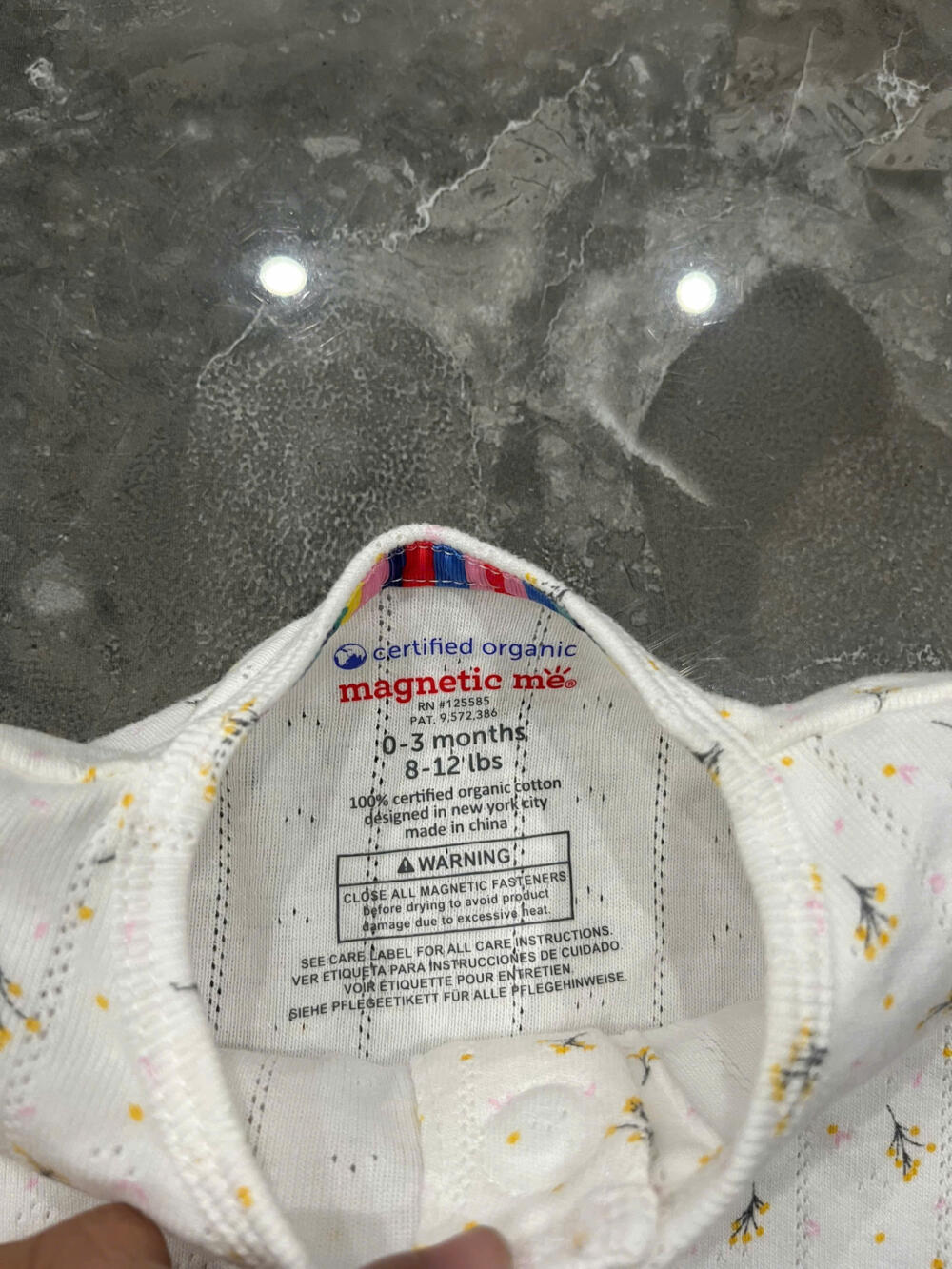 Set 2 sleepsuit Magnetic me (size 0/3m) - Ảnh 19