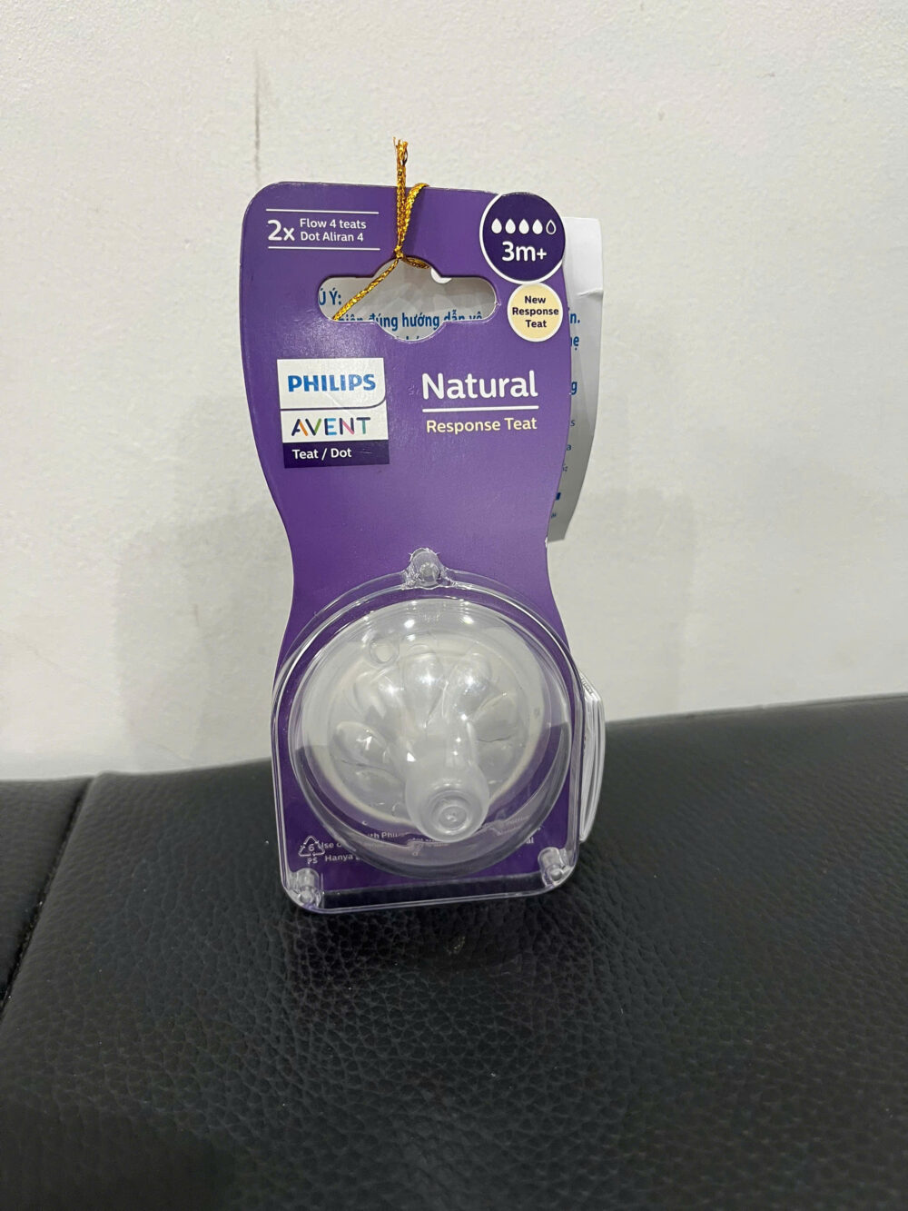 Set 2 núm ty Philips Avent 3m+ ( nguyên seal) - Ảnh 5