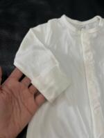 Set 2 bộ body dài Nous liên tất hồng trắng ( size: Newborn) - Ảnh 9