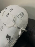 Gối chống trào ngược Dono&Dono hoạ tiết animal màu trắng (size: 0m+) - Ảnh 11