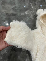 Set bodysuit và áo lông mùa đông mix brand H&M, Mon Kids baby (Size: 0/3m) - Ảnh 11