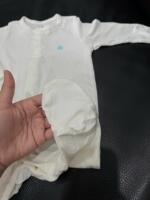 Set 2 bộ body dài Nous liên tất hồng trắng ( size: Newborn) - Ảnh 10