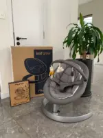 Nôi Nuna Leaf Grow Bouncer màu granite kèm thanh đồ chơi còn BH 20/7/2027 (sơ sinh đến 60kg) - Ảnh 11