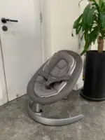 Nôi Nuna Leaf Grow Bouncer màu granite kèm thanh đồ chơi còn BH 20/7/2027 (sơ sinh đến 60kg) - Ảnh 4