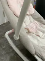 Ghế rung em bé Joie hoạ tiết hoa màu hồng phối xám ( sơ sinh đến 15kg ) - Ảnh 14