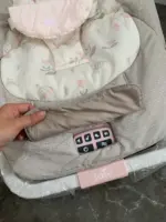 Ghế rung em bé Joie hoạ tiết hoa màu hồng phối xám ( sơ sinh đến 15kg ) - Ảnh 3
