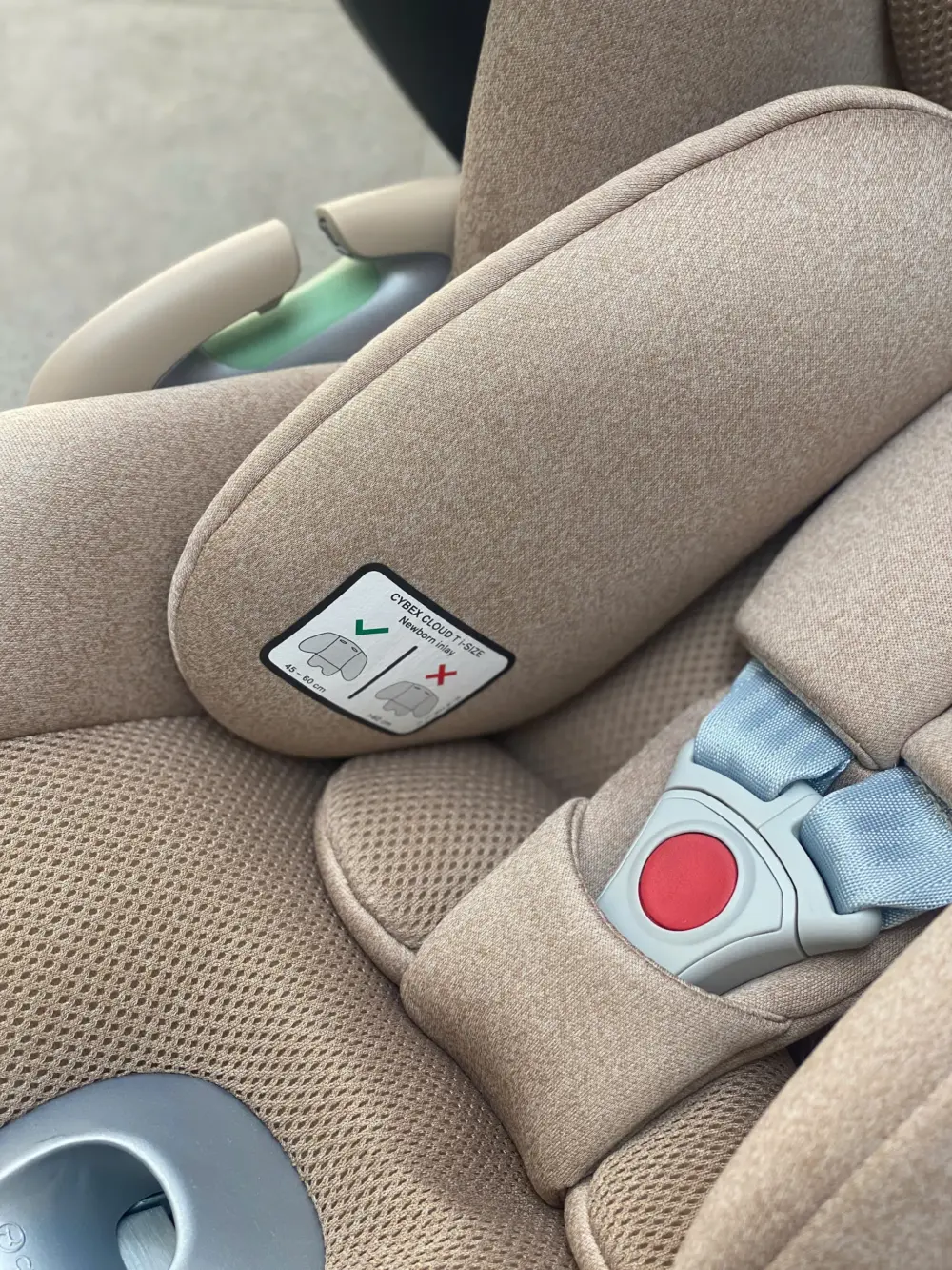 Nôi ô tô Cybex Cloud T i size plus (kèm base T (còn box ghế) sơ sinh đến 2 tuổi tối đa 13kg - Ảnh 15