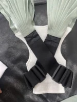 Địu Vải Em Bé Sling size flex plus màu xanh ( còn túi đựng) - Ảnh 6