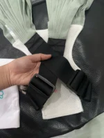 Địu Vải Em Bé Sling size flex plus màu xanh ( còn túi đựng) - Ảnh 7