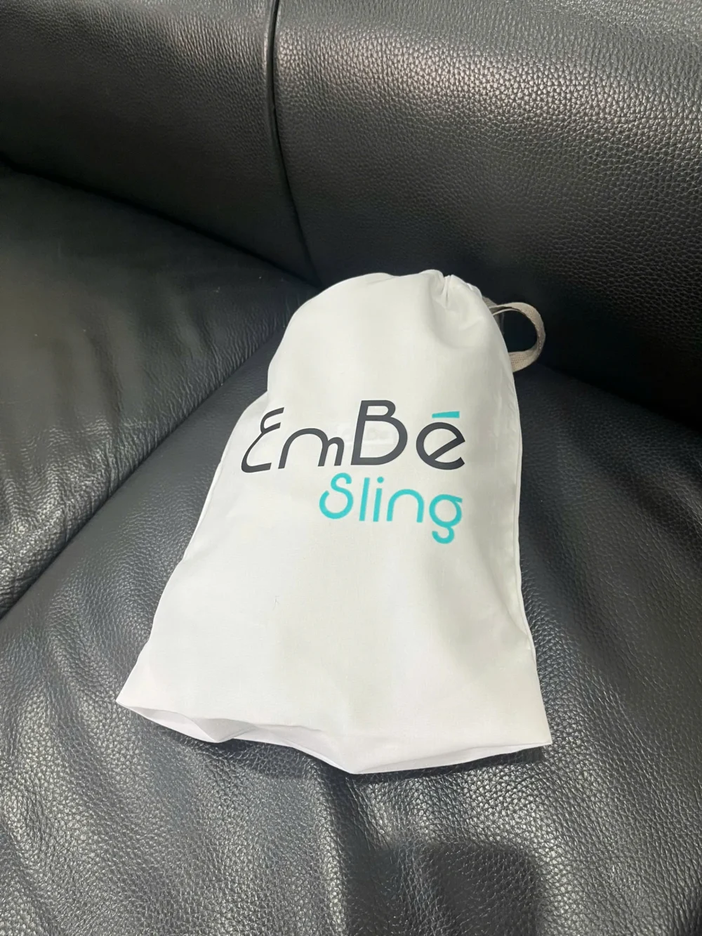 Địu Vải Em Bé Sling size flex plus màu xanh ( còn túi đựng) - Ảnh 10