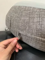 Gối cho bé bú Ergobaby Pillow màu xám (size:0m/3y) - Ảnh 9
