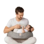 Gối cho bé bú Ergobaby Pillow màu xám (size:0m/3y) - Ảnh 3
