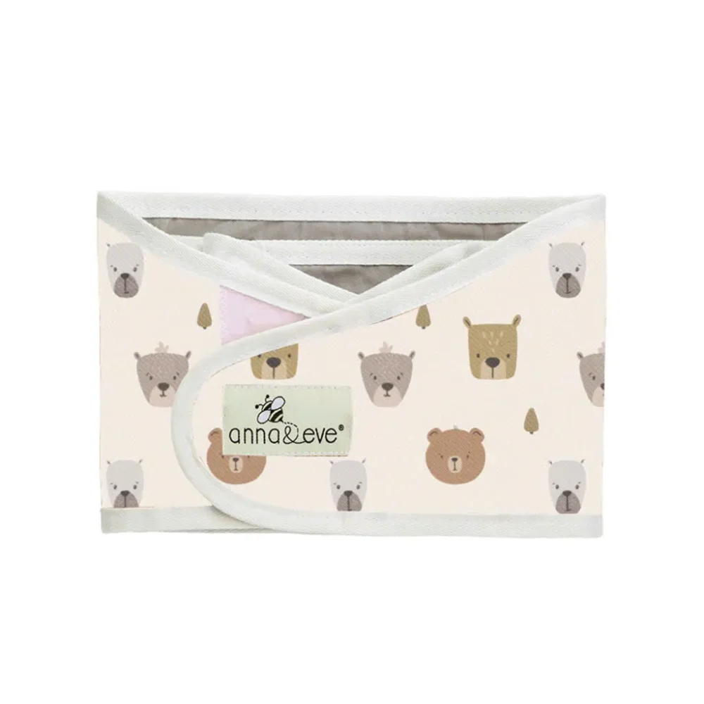 Khăn quấn ngủ ngon, ủ quấn tay chống giật mình Anna&Eve hoạ tiết gấu (size:S, sơ sinh đến 5kg) - Ảnh 7