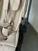 Xe đẩy Cybex Melio carbon 3 màu beige (tặng kèm đệm lót nằm xe đẩy Kate mesh thoáng mát) - Ảnh 6