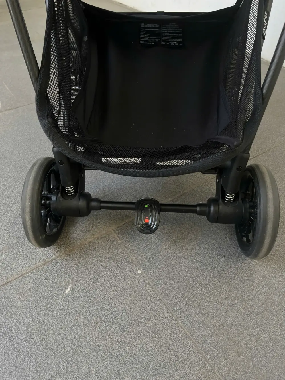 Xe đẩy Cybex Melio carbon 3 màu beige (tặng kèm đệm lót nằm xe đẩy Kate mesh thoáng mát) - Ảnh 24