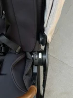 Xe đẩy Nuna triv màu xám be khung đen - Ảnh 4