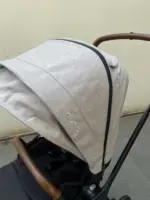 Xe đẩy Nuna triv màu xám be khung đen - Ảnh 7