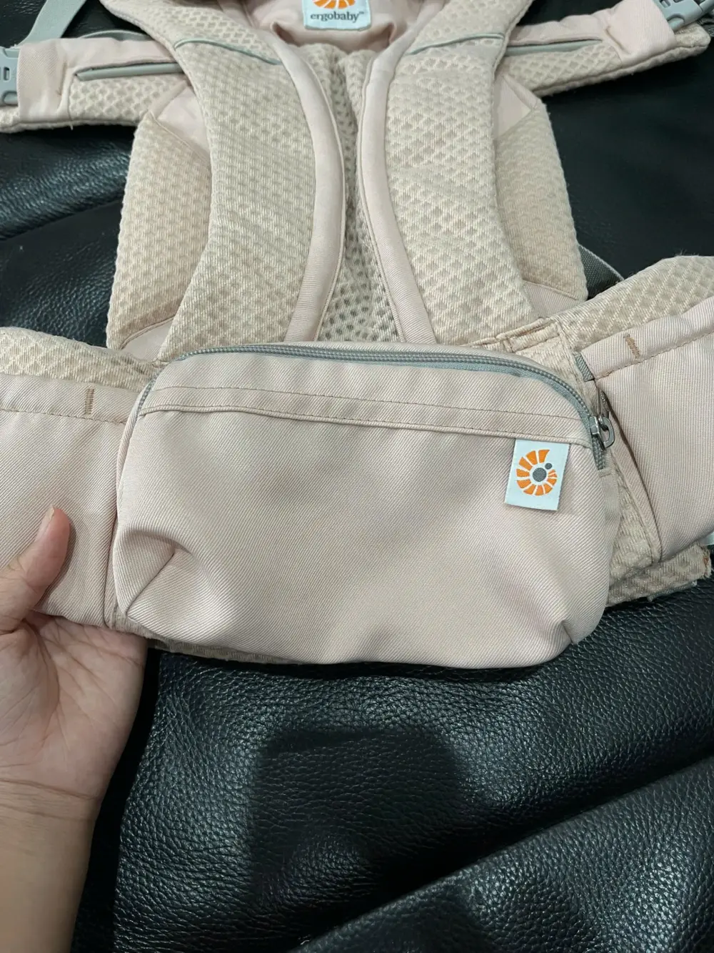 Địu Em Bé Ergobaby Omni Breeze màu hồng ( no box) - Ảnh 11