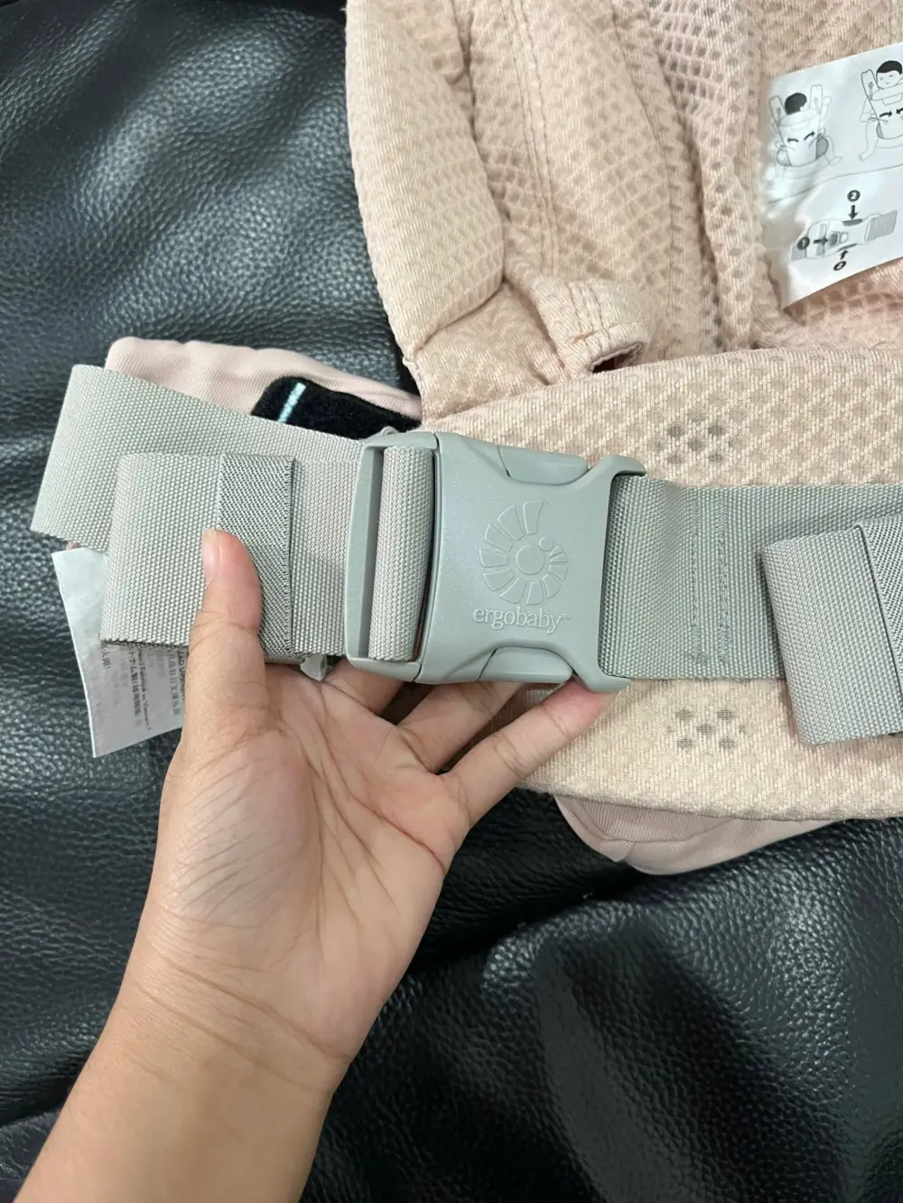 Địu Em Bé Ergobaby Omni Breeze màu hồng ( no box) - Ảnh 3