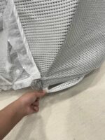 Nôi di động Rubaby màu xám kèm phụ kiện (full box) - Ảnh 2