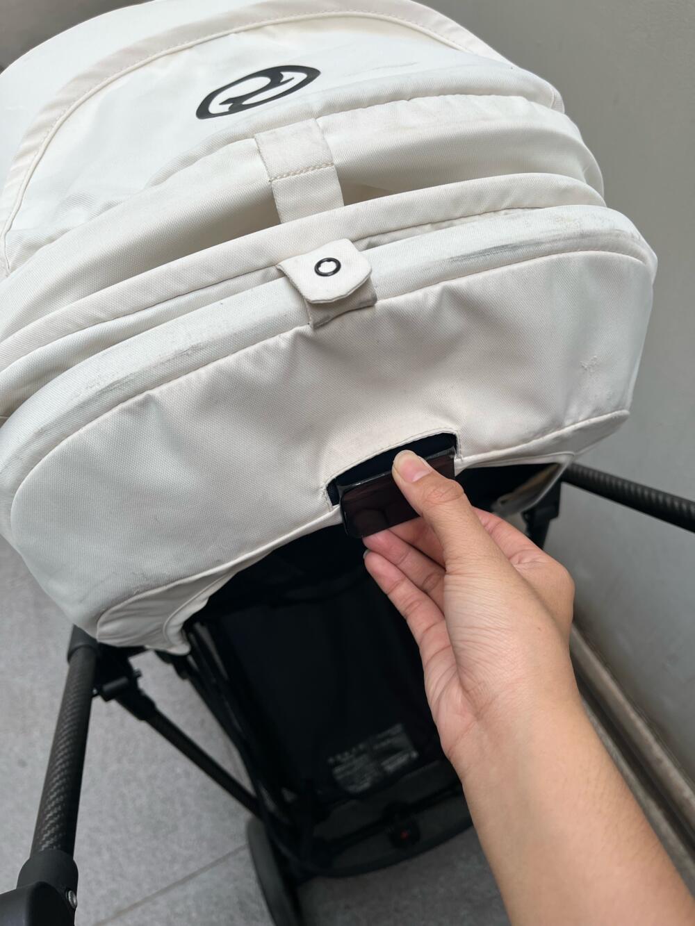 Xe đẩy Cybex Melio Carbon 3 màu trắng/ đen (sơ sinh-15kg) - Ảnh 2