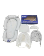 Nôi di động Rubaby màu xám kèm phụ kiện (full box)