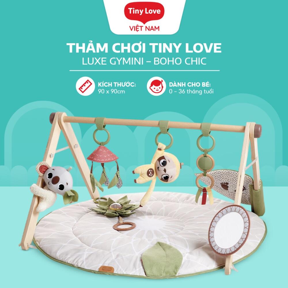 Thảm chơi Tiny Love Luxe Gymini – Boho Chic (Còn box) - Ảnh 2