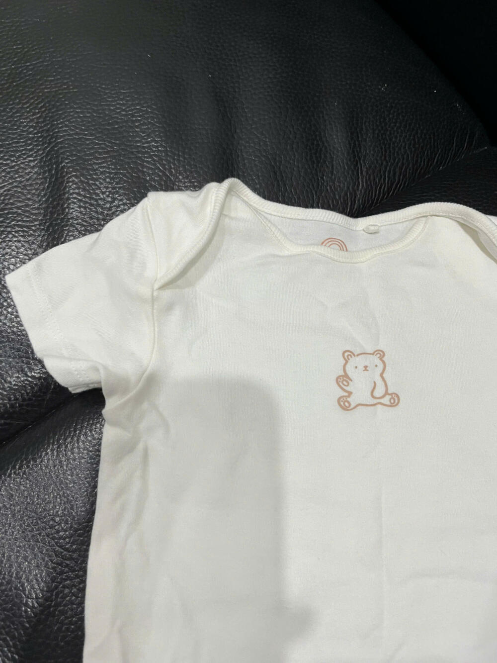 Set 4 bộ bodysuit Nextbaby gấu nâu trắng (size: 3/6m) tặng 1 bộ - Ảnh 4