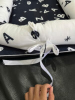 Giường đệm ngủ cho bé Navy/trắng (no brand) - Ảnh 2