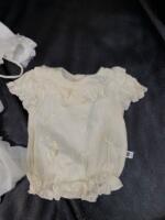 Set 2 bộ body suit HeheHihi cho bé màu trắng, be (size:1/3m,6/9m) - Ảnh 4