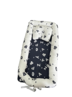 Giường đệm ngủ cho bé Navy/trắng (no brand)