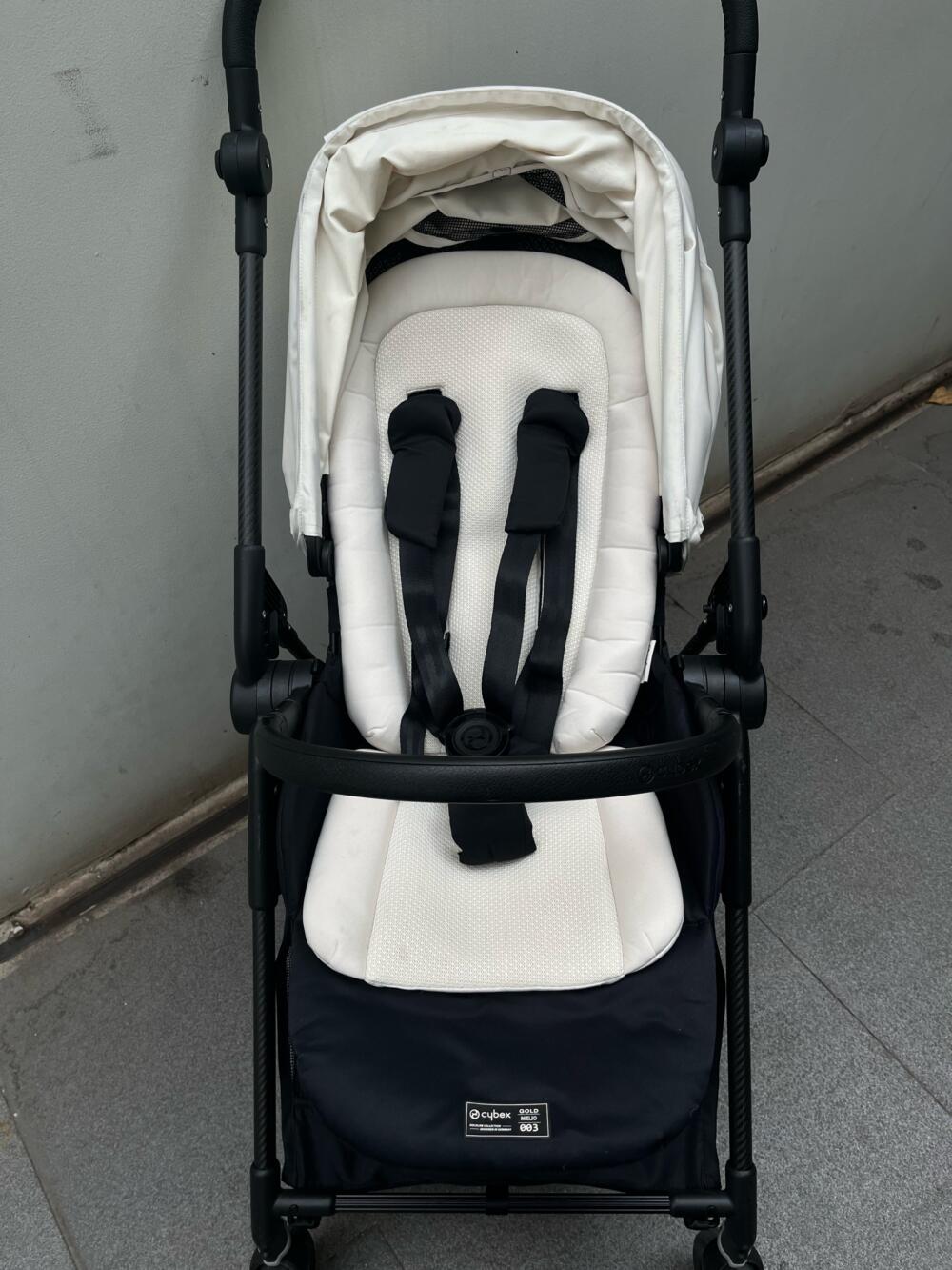 Xe đẩy Cybex Melio Carbon 3 màu trắng/ đen (sơ sinh-15kg) - Ảnh 4