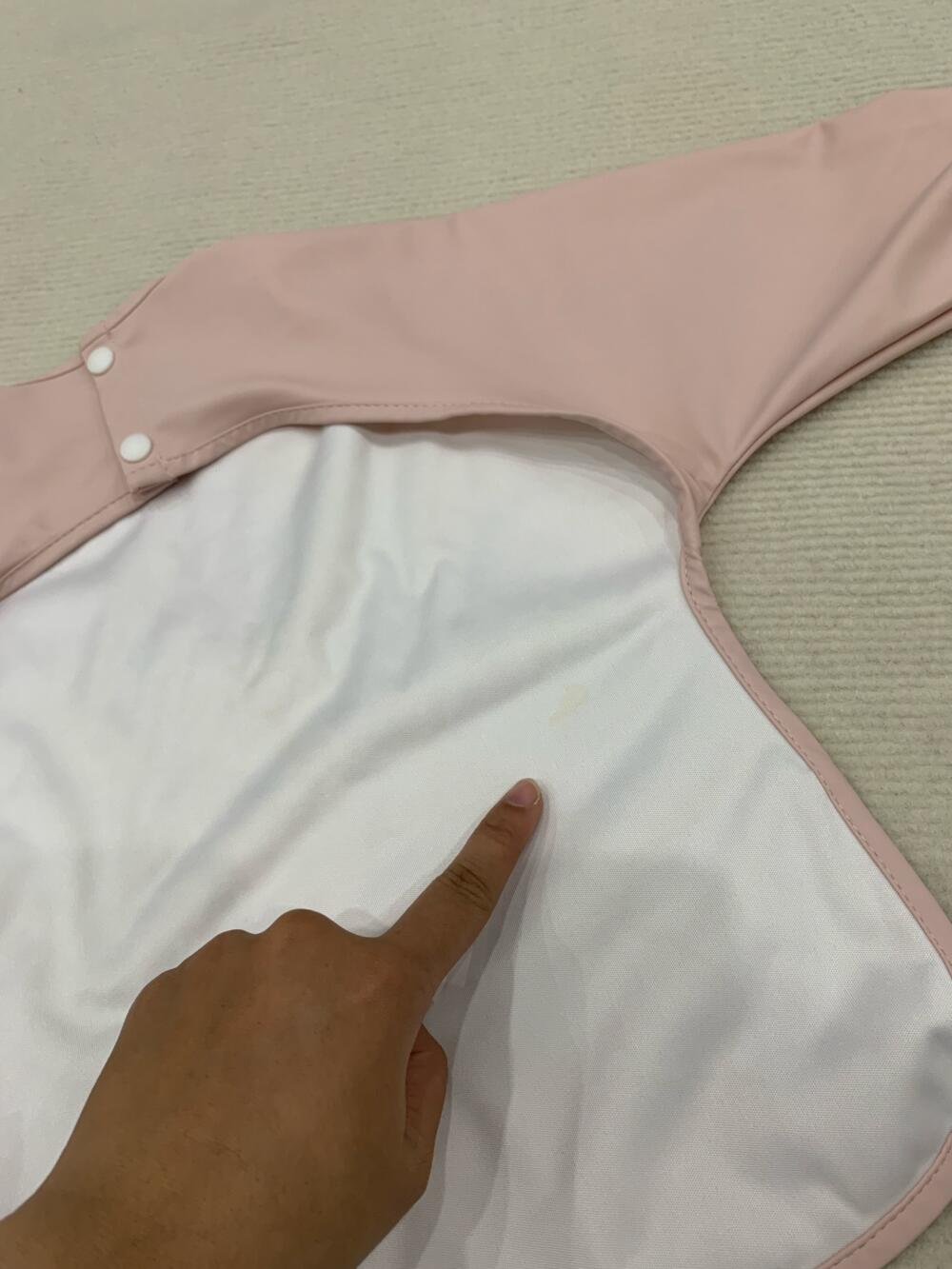 Yếm ăn chống thấm nước Trixie màu hồng - Ảnh 2