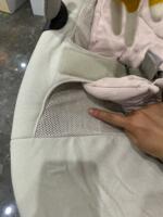 Nôi Nuna Leaf Curv kèm thanh đồ chơi màu xám/ hồng (sơ sinh - 60kg) - Ảnh 5