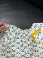 Bộ quần áo nỉ dài tay Moimoln hoạ tiết hoa ( size: 9/12m) - Ảnh 3