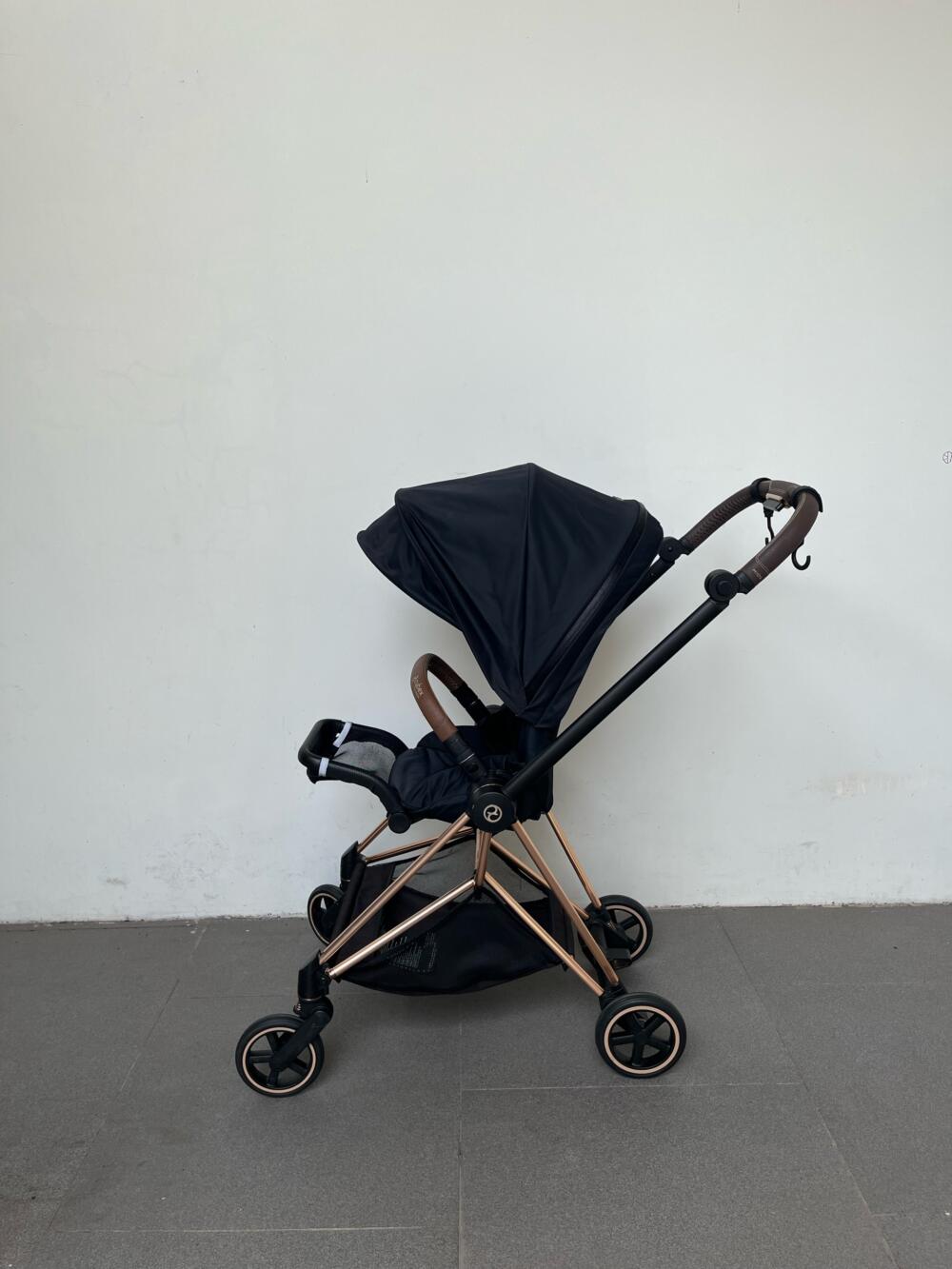 Xe đẩy Cybex Mios 2 màu đen khung rosegold (sơ sinh-22kg) - Ảnh 6