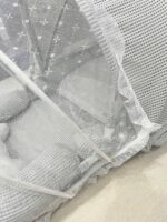 Nôi di động Rubaby màu xám kèm phụ kiện (full box) - Ảnh 6