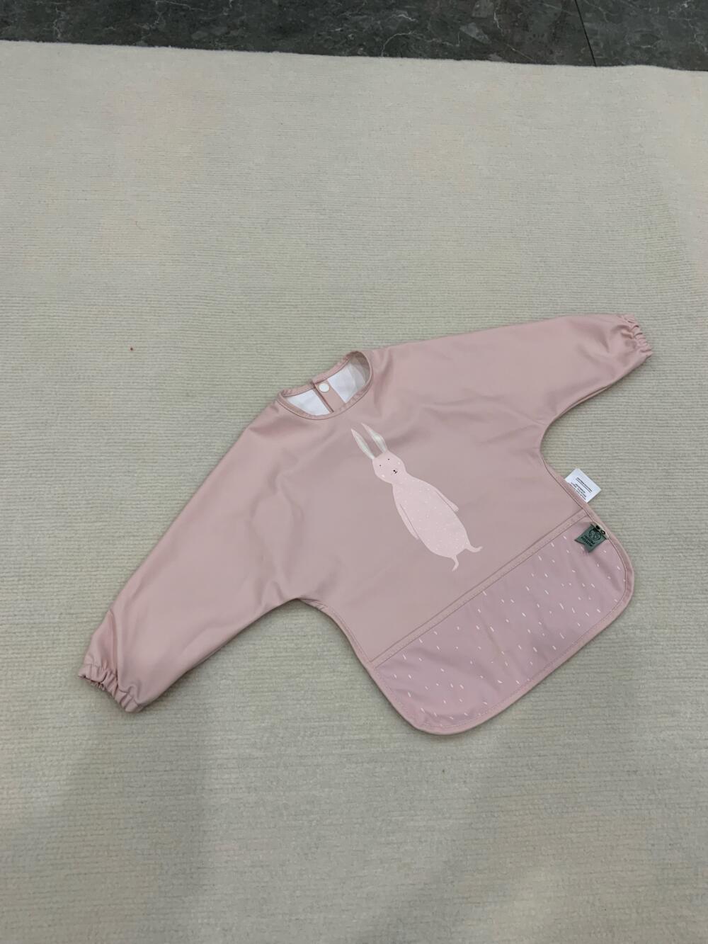 Yếm ăn chống thấm nước Trixie màu hồng - Ảnh 4