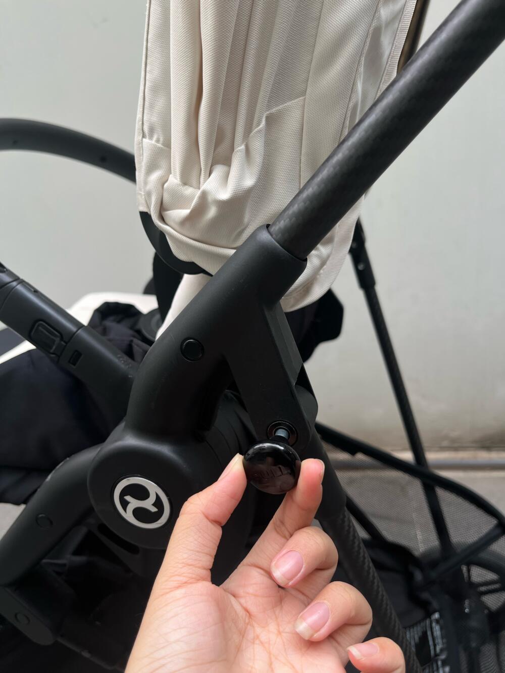 Xe đẩy Cybex Melio Carbon 3 màu trắng/ đen (sơ sinh-15kg) - Ảnh 7