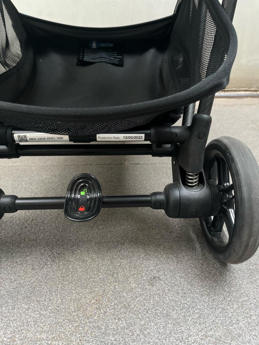 Xe đẩy Cybex Melio Carbon 3 màu trắng/ đen (sơ sinh-15kg) - Ảnh 8