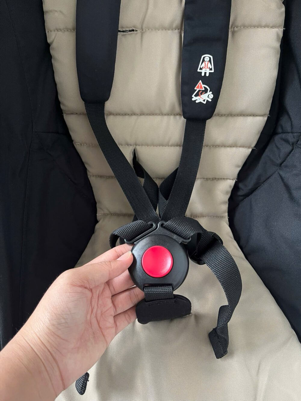 Xe đẩy Yoyo+ Nâu Kaki (size:6M/22kg) - Ảnh 11