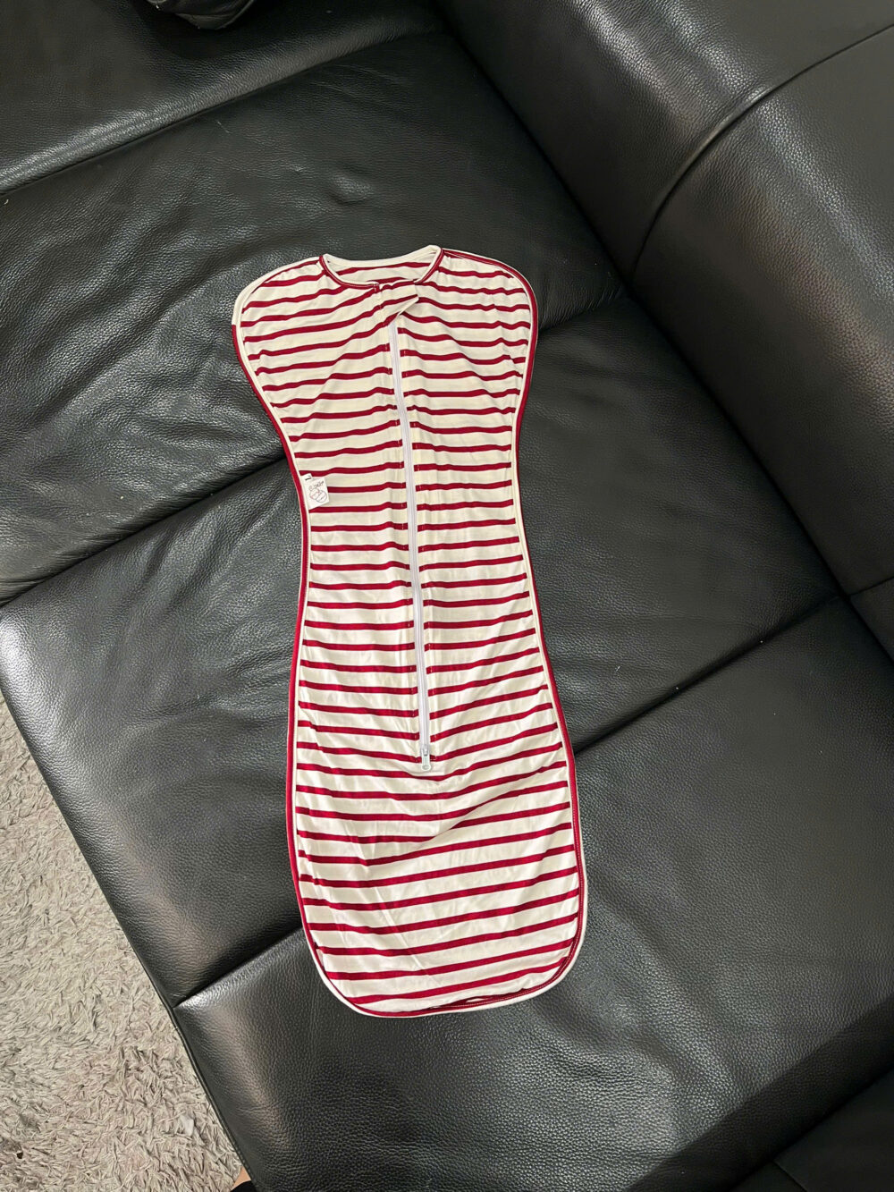 Nhộng Chũn Cocoon màu đỏ trắng ( size: L ) - Ảnh 3