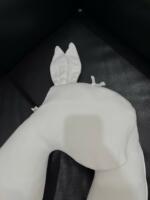 Gối thỏ Raras vải bamboo màu trắng - Ảnh 5