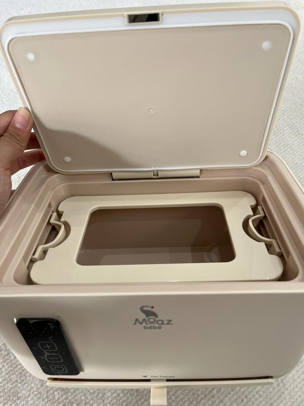 Máy làm ấm khăn ướt Moaz BéBé (fullbox) - Ảnh 4