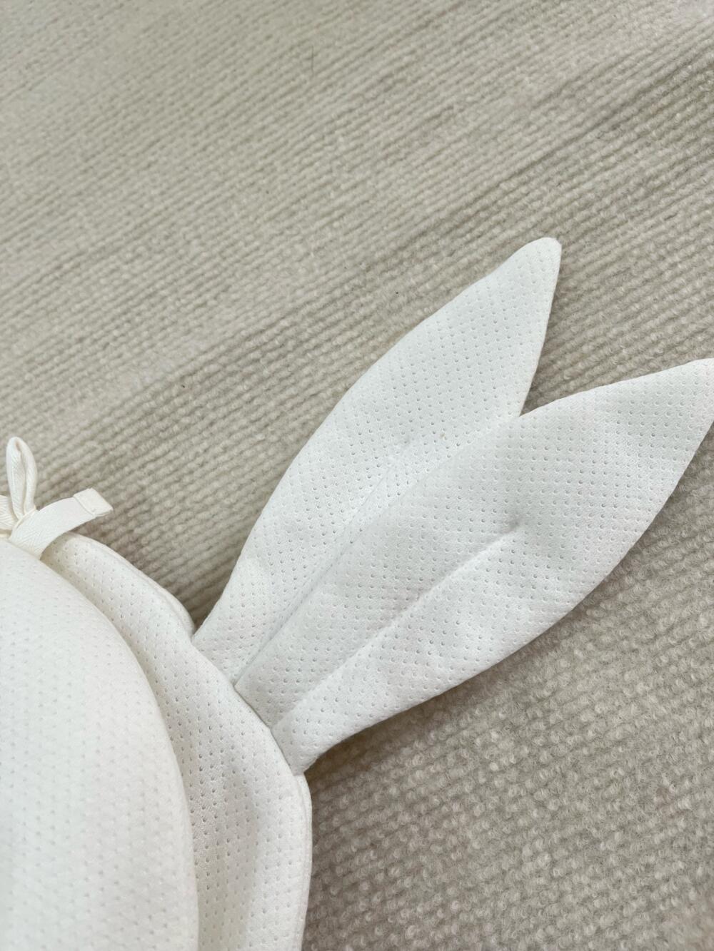 Gối thỏ Raras vải bamboo kèm đệm lót làm mát đầu bé (size: 0/2y) - Ảnh 5