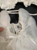 Set 2 bộ body suit HeheHihi cho bé màu trắng, be (size:1/3m,6/9m) - Ảnh 7